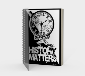HISTORY MATTERS – Premium Spiral Notebook (Diag.)